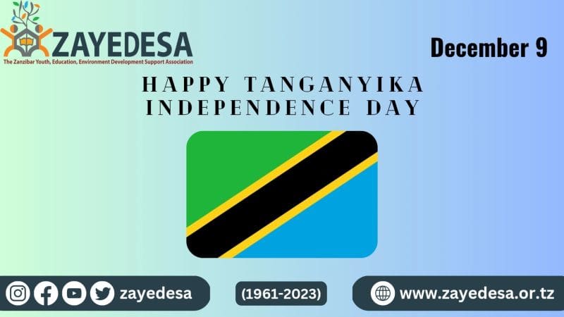 celebrazione del giorno dell'indipendenza a zanzibar