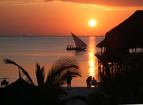 Tramonto a Michamvi
